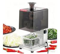 YNIYUJKL Commercial Scallion Shredder Machine,Electric Spring Onions Cutter,Pepper Celery Vegetbale Slicer,For Restaurant Kitchen SYJQ53024
