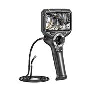 YNIYUJKL Endoscope Inspection Camera 6Mm 360 Degrees All Way Steering Industrial Endoscope For Car Pipe Inspection Sewer Camera With 5 Inch Hd Screen