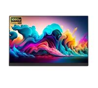YNIYUJKL Gaming 18.5 Inch Full Hd 1080P Resolution 100Hz Multi-Function Extended Screen Portable Monitor With Speakers