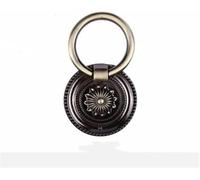 YNIYUJKL Kitchen Cupboard Door Cabinet Knob Single Hole Drawer Furniture Wardrobe Pull Handles,Bronze-Copper,Bronze