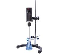 YNIYUJKL Lab Regulating Speed Stirrer, 100-2000Rpm Lcd Digital Display Constant Speed Electric Mixer, Industrial Small, Overhead Precision Vertical Mixer, Mixing