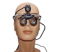 YNIYUJKL Magnifying Glass Dental Loupes, Dental Loupes 3W Headband Binocular Magnifier Medical Enlarger Clinical Magnifying Glass, 2.5X,3.5X