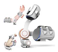 YNIYUJKL Manual Wrist And Elbow Rehabilitation Training Device, Elbow Support Arm Exerciser, Adjustable - 15° Extension And 170° Flexion, With Angle Ruler,left hand