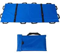 YNIYUJKL Portable Stretcher, Waterproof Soft Stretcher 12 Handles Emergency Rescue Folding Stretcher For Hospital Sports Venues Ambulance, Medical Stretcher Disability Care Suppli,B