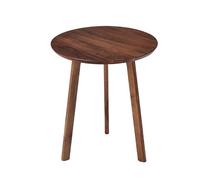 YNIYUJKL Sofa Side Table North American Three-Legged Small Table Bedside Table Sofa Side Table Living Room Computer Round Coffee Table Light Luxury End Table For Couch