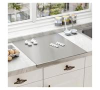 YNIYUJKL Stainless Steel Cutting Board With Lip For Home Kitchen 40X30 Foldable Chopping Board For Pizza Food Pastry Meat Fruit And Vegetable Cutting Durable Kitchen Acc,40x30 Fold One Side