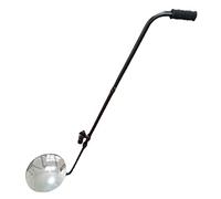 YNIYUJKL Telescoping Inspection Mirror, Under Vehicle Inspection Mirror - Convex Mirror With Wheels And Led Lights, 12" Diameter Safety Mirror