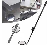 YNIYUJKL Telescoping Inspection Mirrors Car Inspection Mirror, Telescopic Convex Mirror, Aluminum Alloy Safety Inspection Mirror With Light, Long 50Cm-110Cm