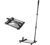 YNIYUJKL Under Vehicle Inspection Mirror With 2X Magnification, 30Cm Convex Mirror With 50-110Cm Telescopic Rod Adjustable Led Light For Inspection Of Cars, Trucks, And Equip