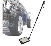 YNIYUJKL Under Vehicle Inspection Mirror With Led Light, 36Cm~120Cm Adjustable Rod Telescopic Convex Mirrors For Under Vehicle Repairing