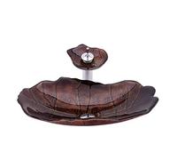 YNIYUJKL Vessel Sinks Combo With Waterfall Bathroom Faucet Pop Up Drain Mounting Ring Set, Abstract Art Tempered Glass Vanity Countertop Sink Bowl,Set C