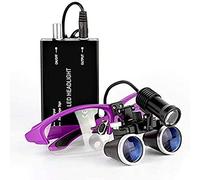 YNIYUJKL With Light, 3.5X-420 Dental Surgical Binocular Loupes With 5W Led Headlights, For Ent