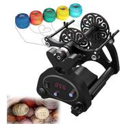 YNIYUJKL Yarn Winder Machine, Electric Wool Ball Winder With Digital Display, Precise Speed Control And 14Mm Feed Port For Yarn Weaving, Blending And Roving Crafting