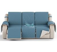 YNJJKA Reclining Chair Cover Sofa Covers Recliner 4 3 2 1 Seater Protector Waterproof for Armchair Chair, Non-Slip Fabric Couch Armchairs Protectors Pets(2136,3 SEATER 82")
