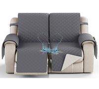 YNJJKA Reclining Chair Cover Sofa Covers Recliner 4 3 2 1 Seater Protector Waterproof for Armchair Chair, Non-Slip Fabric Couch Armchairs Protectors Pets(2137,2 SEATER 54")