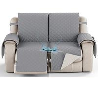 YNJJKA Reclining Chair Cover Sofa Covers Recliner 4 3 2 1 Seater Protector Waterproof for Armchair Chair, Non-Slip Fabric Couch Armchairs Protectors Pets(2129,2 SEATER 54")