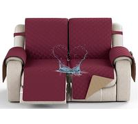 YNJJKA Reclining Chair Cover Sofa Covers Recliner 4 3 2 1 Seater Protector Waterproof for Armchair Chair, Non-Slip Fabric Couch Armchairs Protectors Pets(2138,2 SEATER 54")