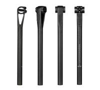 YNKJFOD 1 Piece Carbon Bicycle Seatpost Offset 5mm Lightweight 150g 27.2/25.4/30.9/31.6mm Road/MTB(27.2x350mm)