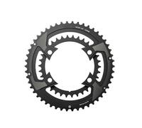 YNKJFOD Compatible For Shimano, Compatible For Sram Road Bike Chainring 110BCD Split Hollow Ultra Light Power Meter Bicycle Parts(52-36T)