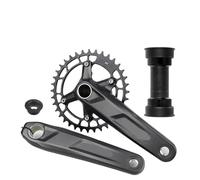 YNKJFOD Compatible For Shimano Deore FC-M5100 Bike MTB Crankset, 10S 11S 32T, 170mm 175mm, Fits BB52 M500 M501 Bottom Bracket(170mm 36T MT500)