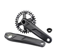 YNKJFOD Compatible For Shimano Deore FC-M5100 Bike MTB Crankset, 10S 11S 32T, 170mm 175mm, Fits BB52 M500 M501 Bottom Bracket(FC-M5100 170 32T)