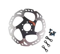 YNKJFOD Compatible For SHIMANO DEORE SM-RT86 MTB 6-Bolt Disc Brake Rotor 160/180/203mm Bicycle Parts(RT86 160mm 1pcs)