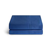YnM 100 Percent Bamboo Pillowcase 2 Pack, King XL (50cmx100cm), Dark Blue
