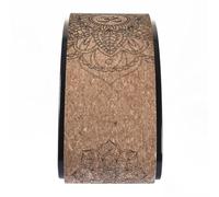 Ynnhik Cork Yoga Wheel With Arch Shape - Natural Cork Material