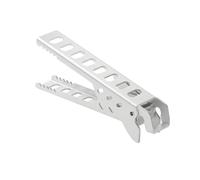 Ynnhik Pan Gripper - Camping Aluminium Alloy Cookware Clip Gripper Clips Retriever Tongs for Lifting Hot Dishes, Bowl, Pot, Plate from the Fire Pit