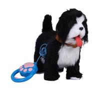 Ynnhik Robot Puppy | Robotic Electronic Walking Barking Toy - Plush Robotic Puppy - Animal Companion for Kids Girls Adults Home Play Birthday Party Nursery