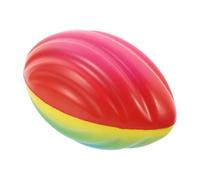 Ynnhik Small Kid Football - 18cm Anti-Slip Sponge Foam American Ball, Colorful Easy Grip Solid Toy, Lightweight Soft Construction | For Practice Team Play Backyard Beach Party Indoor Outdoor Activity