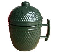 YNNI Ceramic Kamado Style Mug with Lid Green NO YNNI Logo TQMGGR