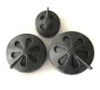 YNNI KAMADO Chimney for 21 to 23 inch Grills Cast Iron TQBAMD