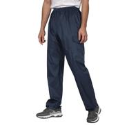 Ynport Crefreak Men's Waterproof Over Trousers - Windproof Lightweight Thick Outdoor Rain Trousers for Hiking, Golf, Fishing, Cycling, Blue, XXL