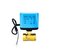 YNPPLGTJC 3/4" Normally Closed/Open Two Wire Motorized Ball AC220V DC12V DC24V(12vdc-normally Open)
