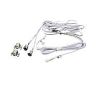 YNPPLGTJC Ultra-Thin Wardrobe lamp Dedicated Power Supply 12V Wine Display Cabinet Layer with Master Control Induction Switch(Double Door-Sub control)