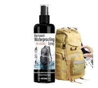 YNPQTDS 100ml Backpack Protection Agent With Towel Fabric Water Shield Spray Waterproof Fabric Spray For Hiking Camping Rainy Weather Clothing Shoes Tents Backpacks Gear Protection Durable