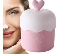 YNPQTDS 2 Pieces 12cm Bubble Foamer Facial Cleanser Foamer Foam Bubble Maker Cleanser Detachable Foam Cleansing Cup For Shower Bath Shampoo Face Cleanser For Home Use And Travel