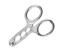 YNPQTDS 3 Packs Scissor Style Nut Crackers Zinc Alloy Pistachios Nuts Sheller 8x5.5cm Nutcracker 3 Size Holes Multi Function Walnut Pine Sheller Opener for Small Nuts, Pine Nuts, Hazelnuts