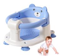 YNPQTDS 41x32x24cm Toddler Bath Seats Baby Bath Chair Ergonomical Pp Child Bath Support Seat Non Slip Toddler Sitting Up Bathtub Seats with 4 Suction Cups for Babies 6 Months Up