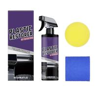 YNPQTDS 8 FL oz Automotive Detailing Spray with Sponge and Towel, for Car Interior Restoration Refurbishment Scratches Dashboard