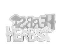 YNPQTDS Alphabet Mould | Autumn Decorative Silicone Mould - Alphabet Easy Release for Craft Words, Candles, Epoxy Resin, Plaster, Creative Projects