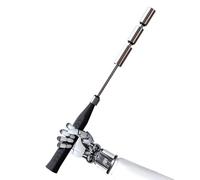YNPQTDS Badminton Trainer | Badminton Racket Power Practice,Adjustable Equipment Stainless Steel Trainer for Recreation Park Backyard Outdoor Home School Indoor Family Garden Training