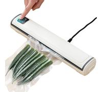 YNPQTDS Bag Sealing Machine - 80kpa Super Suction Vacuum Food Tool | Portable Vacuum Packaging Machine | for Fresh Storage Meat Fruits Vegetables Nuts Bread Snacks Home Kitchen