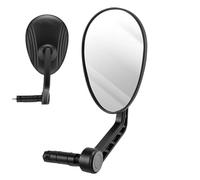 YNPQTDS Bicycle Rear View Mirror - Reflective Wide Angle Mirror with Antivibration - Bicycle Handlebar End Mirror for Cycling Tours | For Riders in Commuter City Traffic and Leisure