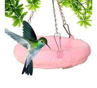 YNPQTDS Bird Bed | Parakeet Nest Bird Sleeping Hut,Birds Swing Toys, Parrot Cage Hammock, Plush Bird Bed, Breeding Bird House for Conure, Budgie