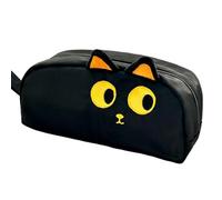 YNPQTDS Capybara Pencil Case, Cute Cartoon Pencil Case for School, Portable Box for Accessories and Toilet Bag for Girls, Children, Teenagers, Students, College, Art, Travel, cat, see description, See