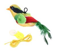 YNPQTDS Chirping Bird Cat Toy, Chirping Bird Toy for Cats, Simulated Inner Cat Toy, Simulated Kitten Chew Device for Bored Inner Keepers, Stress Relief Toy Tool