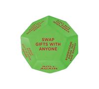 YNPQTDS Christmas Gift Exchange Dice - Christmas Trading Game Dice Toss | 12 Sided Group Activities for Friends Family Meeting Teens Adults Party