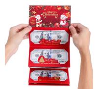 YNPQTDS Christmas Money Holder | Greeting Cards with Envelopes for Christmas Money, Festive Decoration for Family Event Organizers, Party for Teenagers Parents